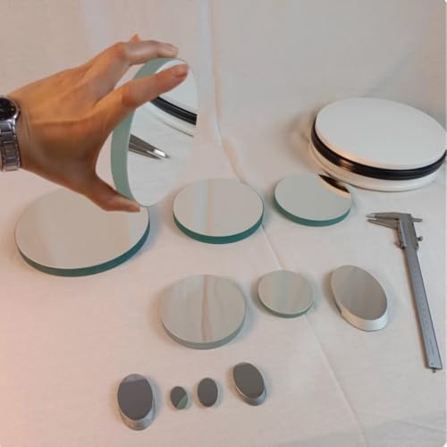 1 Miroir Primaire sphérique for télescope réflecteur et Miroir secondaire de 35 mm - Accessoires for télescope astronomique DIY(Secondary Mirror 35mm)