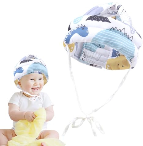 WUYJI Cascos de protección auditiva para bebés 1 Protector de Cabeza para Bebé, Casco Protector Antigolpes para Bebé, Gorro Protector para Niño