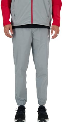 New Balance Men's Athletics Stretch Woven Jogger, Slate Grey, X-Large