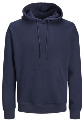 JACK & JONES Herr Jjebradley Noos Pls 12250595 Huvtröja, Navy Blazer, 3XL Stor