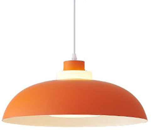 Lámpara de araña de Metal de Minimalista ameno, lámpara de araña de un Solo Cabezal con Base E27 de Techo Personalizada, luminaria Decorativa empotrada para Porche y Pasillo