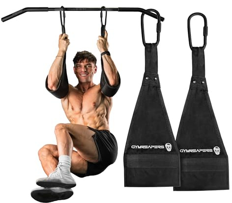 Gymreapers Hanging Ab Straps for Pull-Up Bar