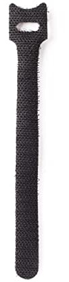 StarTech.com 6in Hook and Loop Cable Ties - 50 Pack - Black - Reusable Cable Straps - Adjustable and Flexible - Cord Organizer Tie/Wraps for Cable Management - Wire Loop Ties (B506I-HOOK-LOOP-TIES)