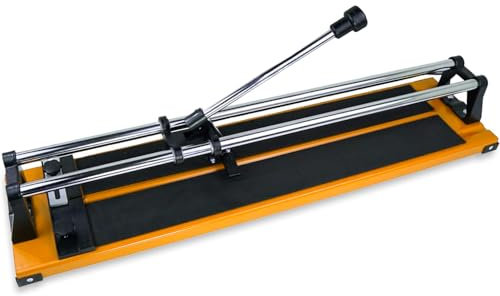 Avilia - Cortador de azulejos manual de 600 mm - Máquina para azulejos con hoja de 12 mm, para cortes de hasta 600 x 12 x 15 mm, con marco de aluminio y hoja reemplazable