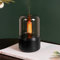 ALMA® Diffuser & Aromatherapie Luftbefeuchter – Duftöl Diffuser mit Kerzenlampen-Effekt – 120 ml Aroma Diffuser für Ätherische Öle – Raumduft Diffuser Elektrisch – Leiser Betrieb, BPA-frei Design