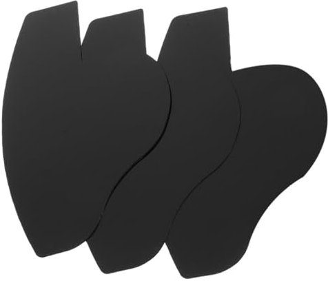 DEARMAMY 3pezzi Strumento Per Modellar Barba Scheda Di Progettazione Della Dei Capelli Per Uomo Realizzata in Buon Materiale Per Ottimizzare Densità e Forma Della Barba Facile e Veloce Da u