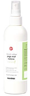 Manduka yogamatta tvätta och fräscha, 100% naturliga eteriska oljor, livförlängning, icke-irriterande, husdjursvänligt, ingegräs, 236 ml