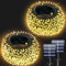 Guirlandes Lumineuses Solaires Étanches - 20m 200 LED pour Pergola/Mur/Clôture, Jardin, Extérieur | 8 Modes de Clignotement | Autonomie 8-10h | IP65 | Décoration Festive Écologique