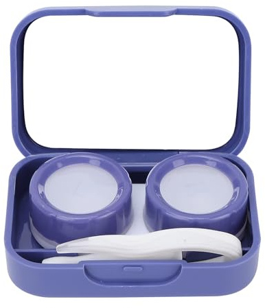 MYSUNBAR Étui pour lentilles de contact - Accessoires complets - Boîte de rangement pour lentilles de contact, multicolore, Organiseur de poche