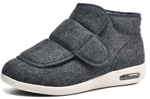 EIASERT Chaussures De Marche Grande Largeur des, Coussin d'air Respirant Mesh Chaussures De Sport pour Le Diabète, Femme Homme Sandales