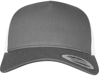 Flexfit Mixte 5-Panel Retro Trucker 2-Tone Cap Cha/WHT One Size Casquette, cha/WHT, Taille Unique EU