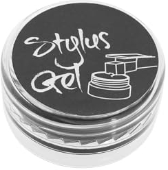 The Lord of the Tools Plattenspieler Stylus Reinigungsgel Wiederverwendbares Plattenspieler Stylus Reinigungsset Schneller Staubentferner für Grammophon Tonabnehmer Stylus Schwarz