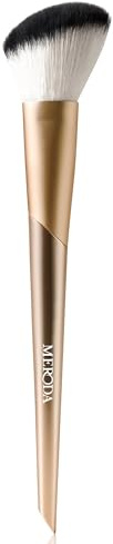 MERODA® Vibrant Cheek Blush Brush [High-Quality Synthetic Hair] - Make Up Brush with Soft Bristles - Blush Brush for Seamless and Precise Application