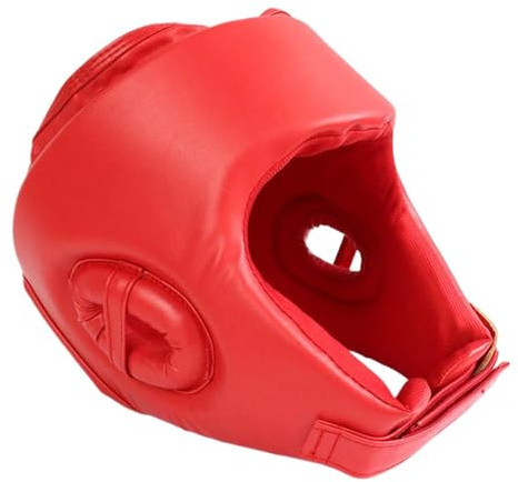 Protezione per la testa da boxe, protettiva, ventilata, regolabile, leggera, per adulti e ragazzi, per karate, kickboxing, sport, combattimento, gare, palestra, casa