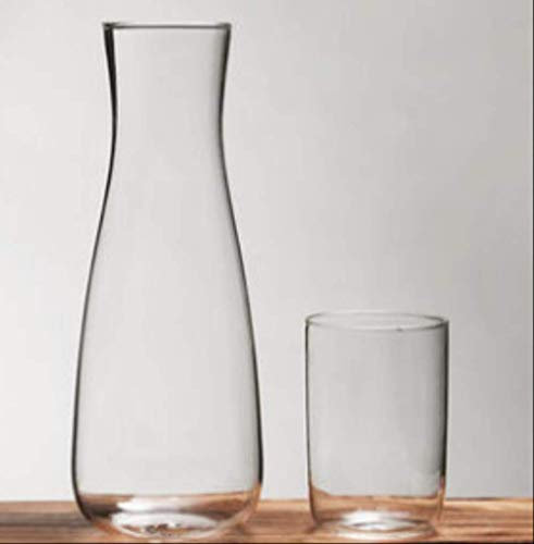 Bicchiere Per Acqua Di Raffreddamento Set Resistente Al Calore Birra Per Limonata Bevanda Succo Tazza 1450 Ml + 1 Tazza