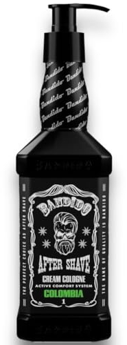 Bandido Barber After Shave Cream Cologne Fresh Lotion Men 350 ml balsamo da uomo dopo la rasatura a umido nutre e raffredda balsamo crema da uomo per la cura della pelle sensibile (fresh)