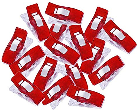 Crafters Dream Quilting Sewing Clips - 18 Pack - 26mm x 10mm Clips