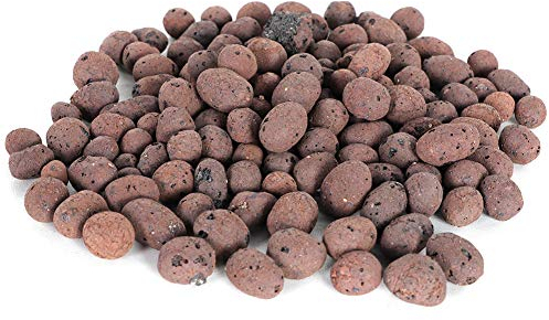 Hydroponic Clay Pebbles Lightweight Mini Round Shape