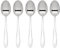 Set of 5 Teaspoons - Stainless Steel, Durable, Rust-Resistant, Mirror Finish, Dishwasher Safe - Perfect for Home, Office, Parties - Stylish Utensils for Tea, Coffee, Desserts (5pk_Tea_Spoons)