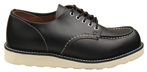 Red Wing Herren Shop Moc Oxford-Schuh, Black Prairie, 42.5 EU