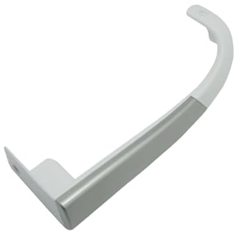 SOS Accessoire Poignée de porte supérieure (partie réfrigérateur fixation à gauche) pour Réfrigérateur, congélateur 4323290100 BEKO