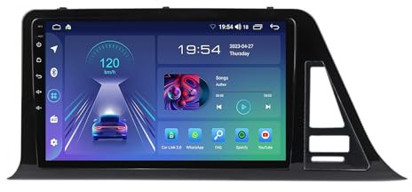 Estéreo para automóvil Android 11 para Toyota C-HR 2016-2020 Radio para automóvil con pantalla táctil IPS de 9 pulgadas con CarPlay inalámbrico Android Auto WiFi GPS Bluetooth HiFi/RDS/DSP/SWC + cámar