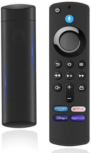Telecomando Vocale (2 Gen), TSelecomando Sostitutivo Intelligente, Telecomandi Bluetooth per Smart TV Stick 2 Gen, 3 Gen, Cube 1 Gen, 2 Gen
