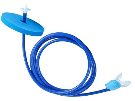 andningsskydd – anti-silikon, ergonomisk och bärbar – undervattens snorkelrör | för snorkling, simning, träning, öppet vatten, bäck, flod, hav, sjö, damm