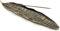 Bruciatore di incenso in metallo con foglie, porta bastoncini di incenso dorato, raccogli cenere in lega di zinco da 20,8 cm, per bastoncini di incenso, da usare a casa, in ufficio, yoga, meditazione