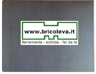 bricoleva.it Espátula de acero – Espátula para estuco – Espátula dentada – Espátula plana – Juego de espátulas – Espátula con hoja de acero – Espátula formato tarjeta (dentada 80 mm)