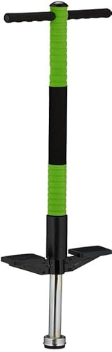 Halay Jumpstick - Springstok Vert - Pogostick Antidérapant pour Enfants - Bâton Sauteur jusqu'à 35 kg