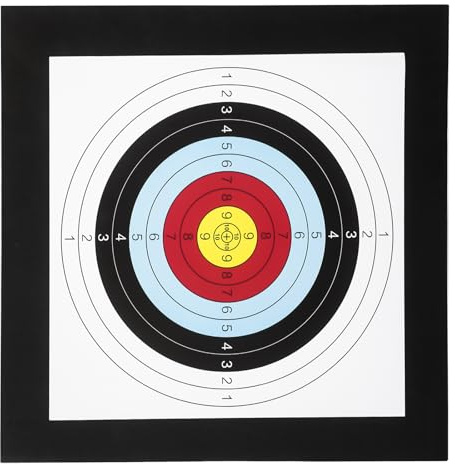 Archery Target for Backyard Adult Arrow Eva Foam Target, Portable Black Square Eva Archery Block for Bow Practice, Indoor and Outdoor Use,Includes Replacement Target for Backyard Shooting Practice