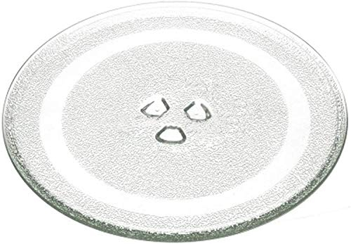 SPARES2GO Universal Glass Turntable Plate for Microwave Oven (284mm)