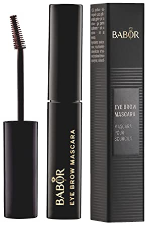 BABOR MAKE UP Eye Brow Mascara, Augenbrauenmascara, mit getöntem Gel und superfeiner Bürste, färbt, fixiert & konturiert, füllt Lücken auf, 2 g