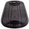 Brandsseller Kerzenständer Durchmesser Ø33 x Höhe 31 cm Metall Draht Gitter Design Schwarz Kerzenhalter Windlicht Laterne Indoor-Outdoor Deko