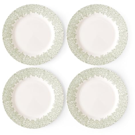 Spode Morris and Co 28cm Dinner Plate - Standen Set of 4