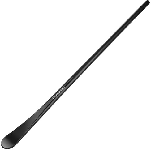 Rendasun 33220 Mt and Demount Spoon, Tire Tools for Changing Tires - Tire Bar for Fast and Efficient Tire Removal and Installation, Used for Truck, Off-Road Vehicle, Bus, Tractor, 30 in, 11/16 in