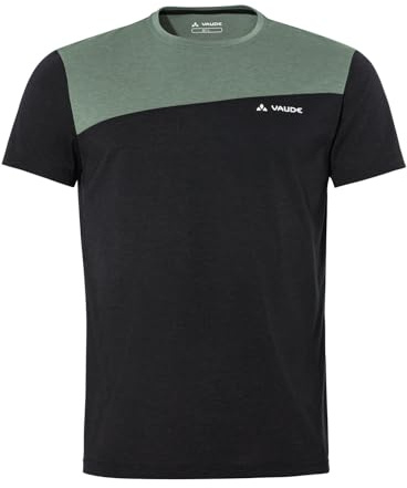 VAUDE Herren Mens Sveit T-Shirt, Black/Agave, XXL EU