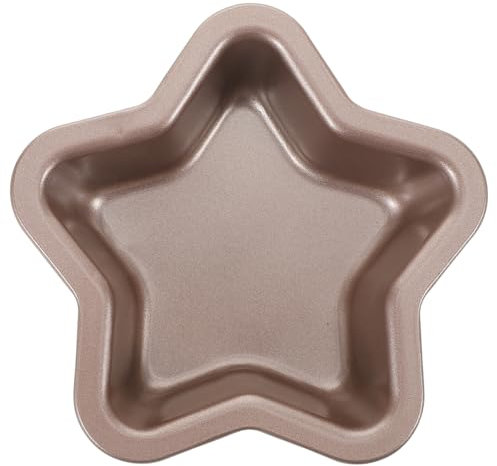 Garneck 1 Pc Stampo Per Torta in Acciaio Al Carbonio Teglia Da Forno Freddo Stampo Da Plumcake Mini Pirottini Per Cupcake Teglie Da Forno Giradischi Tortiera Padella Casa Golden