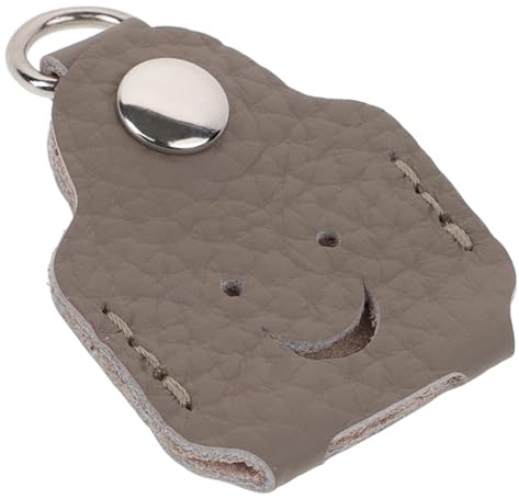 Hohopeti Custodia in Pelle Per Chiavi Protezione e Identificazione Cover Per Chiavi in Pelle Bovina Riutilizzabile Resistenti Antiscivolo e Anti Sporco