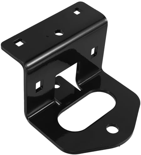 VALICLUD Kit d'Attelage pour Remorque de Tondeuse à Gazon Support d'Attelage Galvanisé avec Boulons Plaque de Fixation Robuste Compatible Tondeuses à Rayon de Braquage Zéro Accessoires