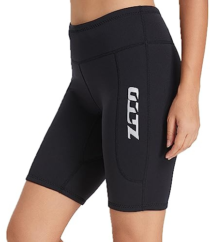 ZCCO våtdräktsbyxor shorts män kvinnor 2 mm neopren shorts för simning surfing snorkling dykning båtliv scuba (kvinnor XL)
