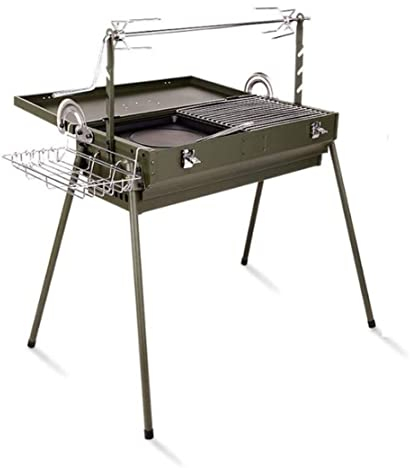 BBQ Grills BBQ Grill Tragbarer Grill Im Freien Holzkohle-Camping-BBQ-Ofen Holzkohlegrill Picknickgrill