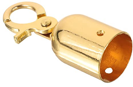 Healifty d'Extrémité de Corde en Acier Inoxydable Butée de Corde Réutilisable Crochet Accessoire de Poteau pour Balustrade Fixation Sécurisée pour Câble 1 Pièce