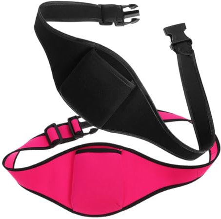 YARNOW 2pezzi Cintura per Microfono Stoccaggio Cintura Microfono Design Regolabile per Custodia per Adatta Istruttori Fitness Insegnanti Guide Turistiche Yoga e Altro