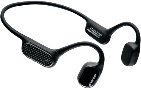 Cuffie Conduzione Ossea, Cuffie Sportive OPEN EAR, Cuffie Subacquee per Piscina IP68, Memoria da 32 GB, Wireless Bluetooth 5.3
