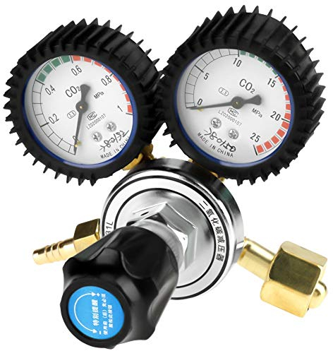 Nikou Regolatore di Pressione CO2 - CO2 Bottiglia Gas Regulator Anidride carbonica Saldatura Pressione Riduttore G5 / 8 Regolatore CO2