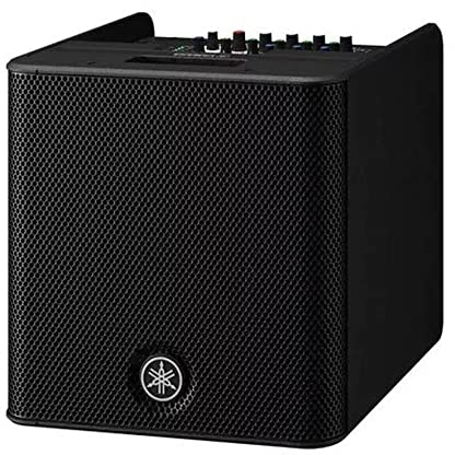Yamaha STAGEPAS 200 BTR Sistema PA Portátil – Amplificador Class-D 180W, Altavoz coaxial 8, Mezclador Digital 5 Canales, Ducker, Supresor de Retroalimentación, Bluetooth, Batería Incluida – Negro