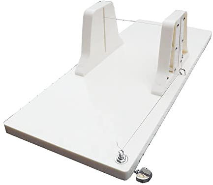 Dickly Push Savon Cutter Cutting Machine Devices Moule à Bougie Universel Outil de Coupe de Savon Robuste Savon Rabot Biseau Fil Savon Trancheuse pour Débuta