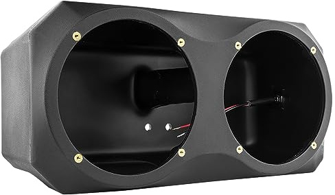 DS18 SLG-UDSD6 Polaris-Schleudergehäuse unter dem Armaturenbrett für 2 x 6,5 Subwoofer – Dual Leergehäuse kompatibel mit Slingshots 2015+